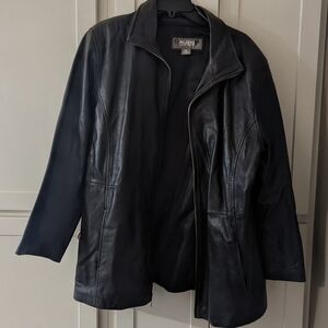 Wilsons Leather Classic Black Jacket